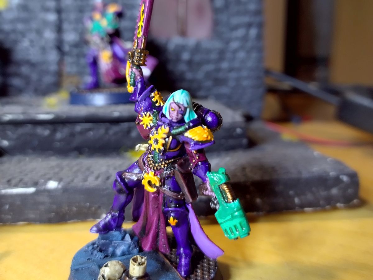 Corrupted Sister Superior of Slaanesh 99% finished…